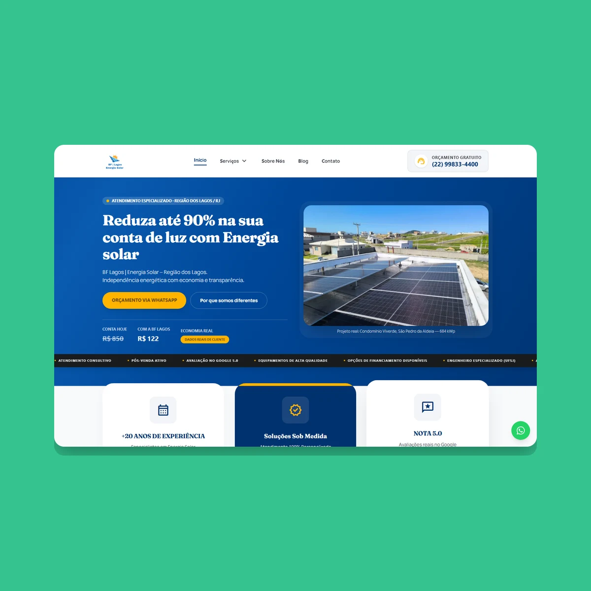 Projeto BF Energia Solar